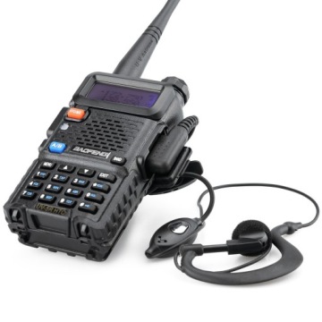 Baofeng UV-5R HTQ KRÓTKOFALÓWKA RADIOTELEFON WALKIE TALKIE SKANER VHF UHF