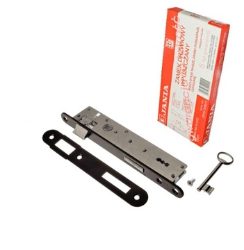 АНТРАЦИТ 7016 Комплект ручек с ключом для ворот и калиток