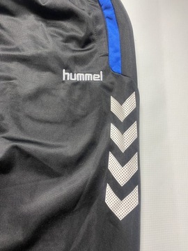 HUMMEL nowe czarne DRESY Z KIESZENIAMI BIEGANIE SIŁOWNIA rozmiar S