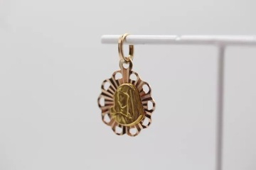 ZŁOTA ZAWIESZKA Z MATKĄ BOSKĄ PR. 585 1,09G