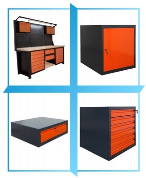 ПРОМЫШЛЕННЫЙ МЕТАЛЛИЧЕСКИЙ СТОЛ ДЛЯ ГАРАЖА STRONG 210X68X83CM P-2120