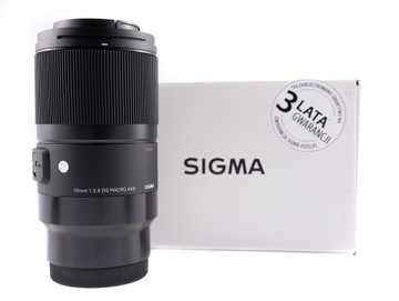 Sigma ART 70/2.8 DG MACRO | L-mount |Mistrz macro