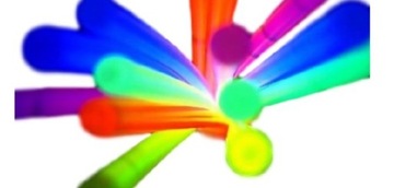 БРАСЛЕТЫ СВЕТОДИОДНЫХ ФЛУОРЕСЦЕНТНЫХ СВЕТОВ MIX