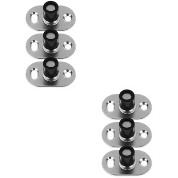 Стопор тележки для двери сарая, напольный стопор, 6 шт.