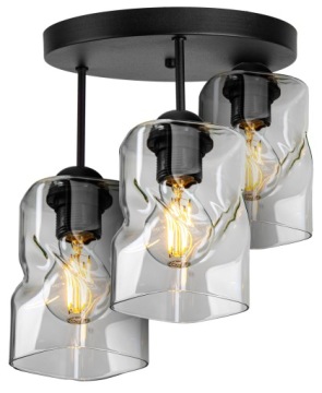 СТЕКЛЯННЫЙ ПОТОЛОЧНЫЙ ПОДВЕСНОЙ СВЕТИЛЬНИК, СВЕТОДИОДНАЯ ПОТОЛОЧНАЯ ЛЮСТРА