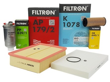 ZESTAW FILTRÓW FILTRON AUDI A4 B6 B7 1,9 TDI