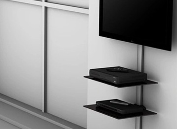 СТЕКЛЯННАЯ НАСТЕННАЯ ПОЛКА RTV SONOROUS PL 2620