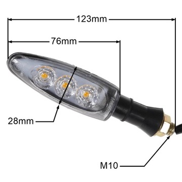 ЗАДНИЕ ПОВОРОТЫ Junak 905 Barton FR LED 2 шт.