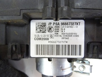 CITROEN C3 DS3 PŘEPÍNAČ KOMBINOVANÝ 9666732XT