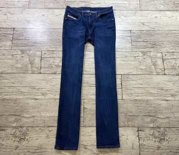 DIESEL INDUSTRY Spodnie Męskie Jeans IDEAŁ W32 L36 stretch pas 88 cm