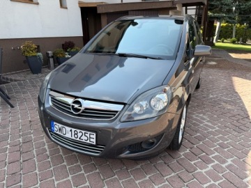 Opel Zafira B 1.6 Twinport ecoFLEX 115KM 2011 Opel Zafira 7OSÓB! Tylko 141tyśkm 1WŁAŚCICIEL 2011 Lift ORYGINAŁ LAKIER 1.6, zdjęcie 1