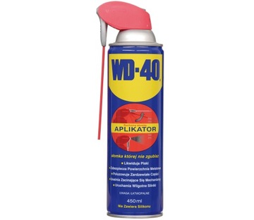 WD40 спрей для удаления ржавчины с металла 450мл 3 шт.