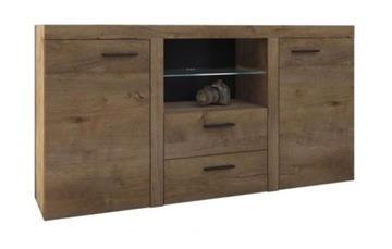 Komoda Z Szufladami Szafka Barek Do Salonu Dąb Lefkas ARJAR