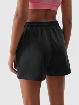 4F ЖЕНСКИЕ БЫСТРОСУХИЕ ТРЕНИРОВОЧНЫЕ ШОРТЫ - ЧЕРНЫЕ, размер XL