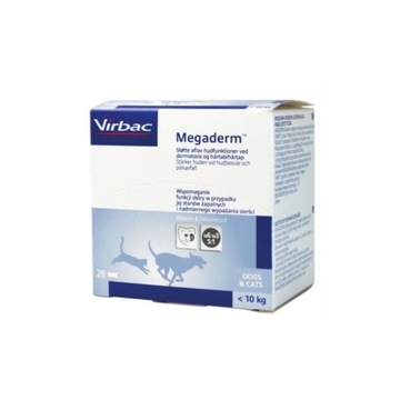 Megaderm Monodose 28x4ml Virbac sierść skóra