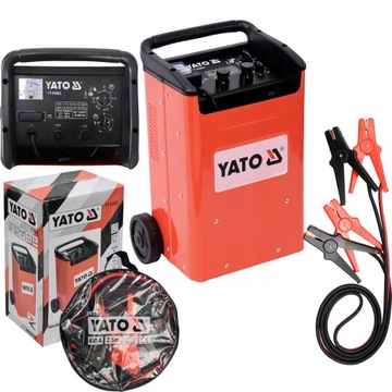 СТАРТЕР-ВЫПРЯМИТЕЛЬ 800Ач YT-83062 + КАБЕЛИ YATO