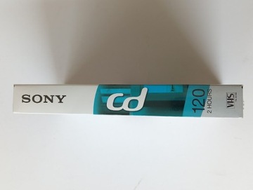 КАССЕТА VHS SONY 120 НОВАЯ + БЕСПЛАТНО