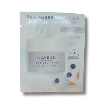 SASZETKA NORDIC SENSITIVE HERKKA Bogaty krem na dzień 1ml