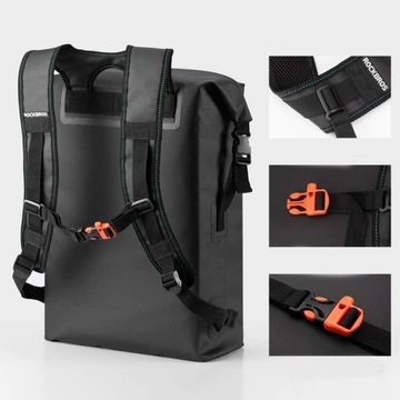 100% водонепроницаемый рюкзак ROCKBROS 25L AS-032BL