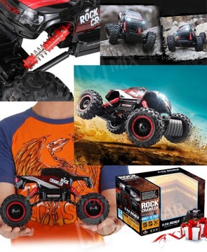 SAMOCHÓD STEROWANY Auto RC MoNsTeR 4x4 TERENOWY