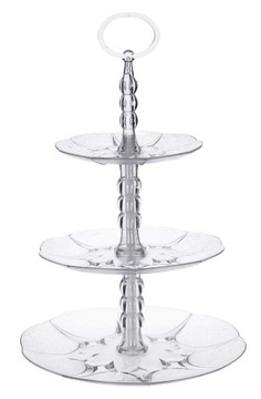 ПЛАСТИКОВАЯ ПИРАМИДА 3-УРОВНЕВАЯ КАМЕННАЯ ПЛИТА 026