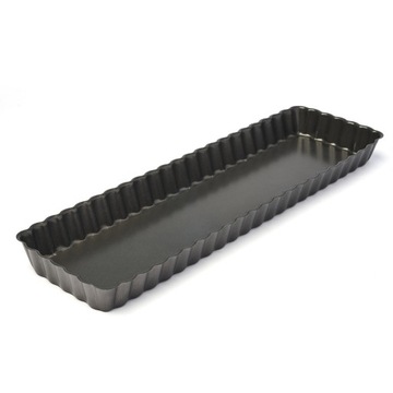 Forma Do Tarty z Wyjmowanym Dnem Prostokątna Tadar 35 x 11 x 2,5 cm