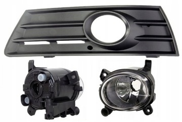 HALOGEN + MŘÍŽKA VW PASSAT CC 2008-2012 LEVÝ