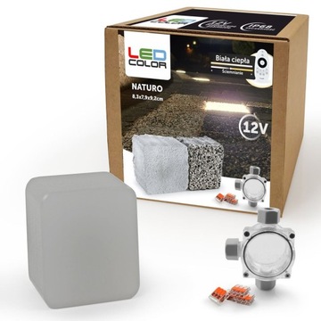 Świecąca Kostka Najazdowa LED Naturo 8x8x9 BD
