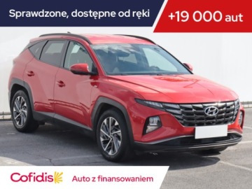Hyundai Tucson IV SUV 1.6 T-GDI 48V 150KM 2021 Hyundai Tucson 1.6 T-GDI 48V MHEV, Salon Polska