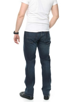 LEE STRAIGHT FIT spodnie performance jeans W30 L34