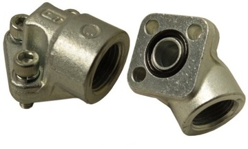 Przyłącze pompy hydraulicznej 3-otw. 90° GW 1/2