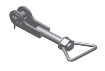 Dociąg śruba mocowanie klapy wywrotki WIELTON