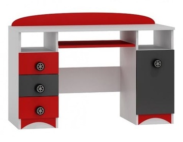 biurko do pokoju dziecka SUPER CAR NB7 biurko dziecięce 120x50 w.74