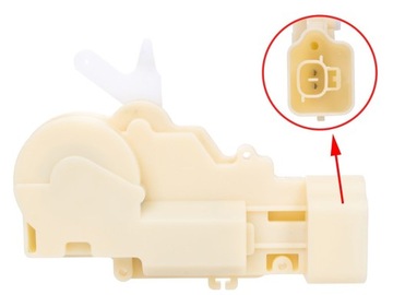 ПРИВОД ЗАМКА ДВЕРИ TOYOTA YARIS VERSO ЗАДНИЙ ЛЕВЫЙ