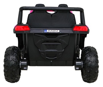 Гоночный автомобиль Buggy UTV 2000M на батарейках, розовый + звуки в формате MP3