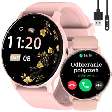 SMARTWATCH Рубикон женские часы ЗВОНКИ SMS ПУЛЬС