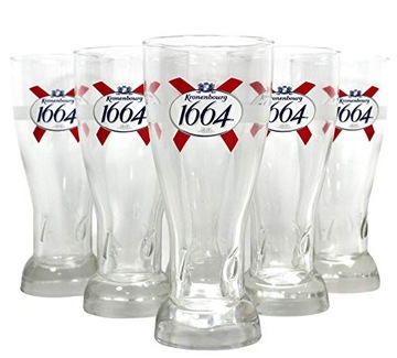 6 x Szklanki do piwa KRONENBOURG 0,25L