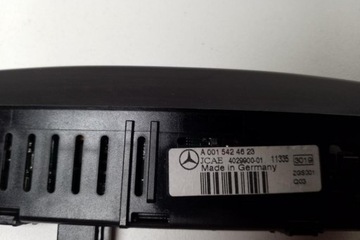 DISPLEJ ČIDEL PARKOVÁNÍ MERCEDES-BENZ E (W212) A0015424623 2.1L