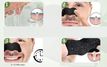 20 патчей от черных точек, черные точки, бамбуковый уголь, глубокое очищение