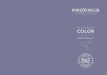 Proximus Supreme Color Nanotechnology Paint 8.1