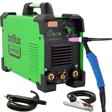 Spawarka Trafilux TIG 200 AC DC PULS MMA Aluminium