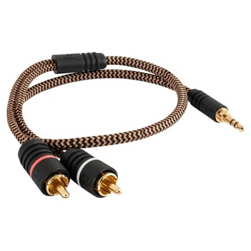 Kabel Jack 3,5mm 2xRCA Stereo Proson Arctic 1.5m