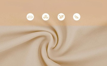 ЖЕНСКИЙ Бюстгальтер без спинки, МОДЕЛИРУЮЩИЕ СТРИНГИ, БОЛЬШОЙ ВЫРЕЗ, БЕЖЕВЫЙ L