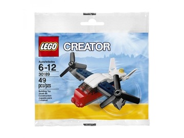 LEGO 30189 Creator Transportowiec Klocki Samolot