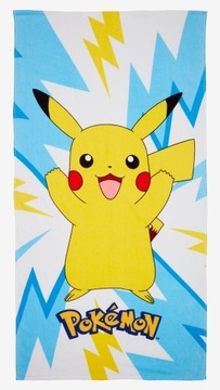 Pokemon ręcznik 70x140 cm , bawełna 100% od reki MG