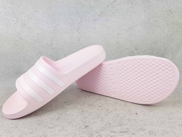 ADIDAS ADILETTE SHOWER KLAPKI PLAŻOWE BASEN RÓŻOWE