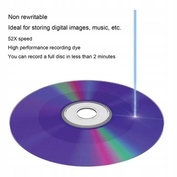 ЗАПИСИ CD-R ЧИСТЫЕ ЗАПИСИ MP3 50 ШТ.