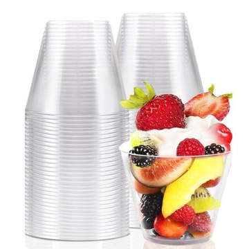 Pojemnik Na Deserki 100ml 24szt Przyjęcia Wesela Komunia Fingerfood