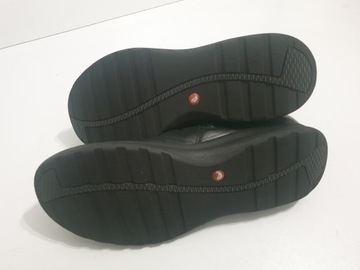 Botki skórzane marki Clarks Unstructured