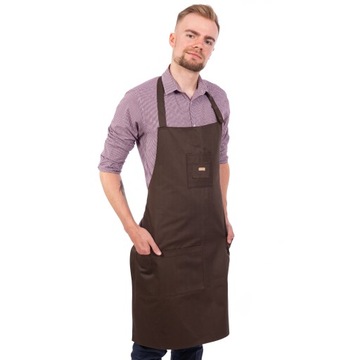 DLA FACETA KELNER FARTUCH ZAPASKA Męski GASTRONOMI